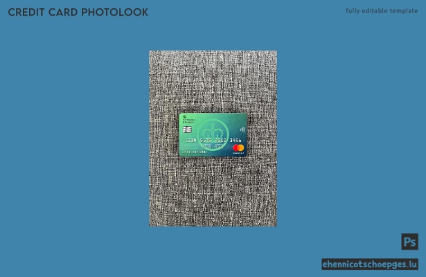 Britische HM Revenue and Customs Bank Mastercard Photolook Beispielvorschau